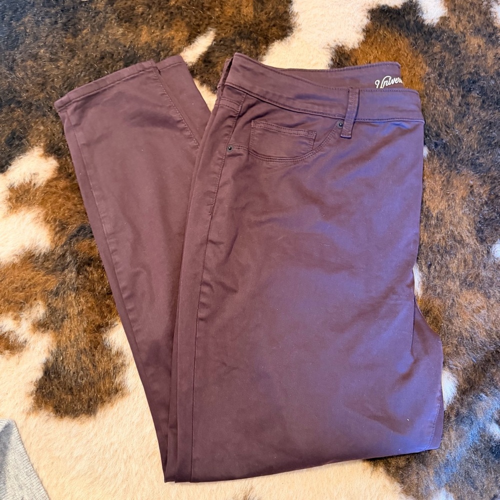Universal Thread Pants - Deep Plum